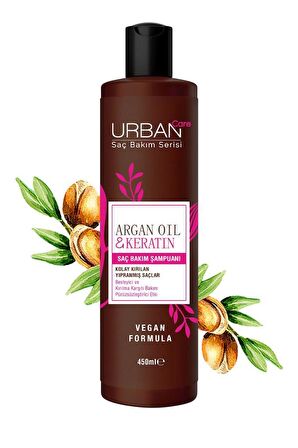 Urban Care Yıpranmış Saçlar İçin Besleyici Argan Yağlı Şampuan 450 ml