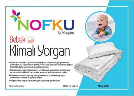 Nofku Bebe Klimalı Yorgan