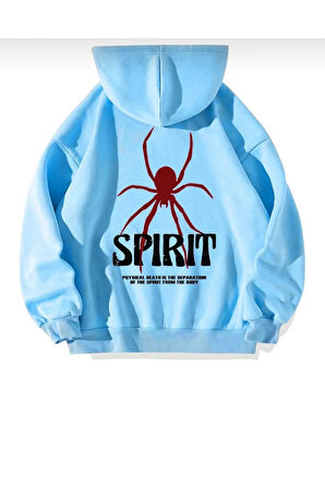 kapüşonlu oversize unisex sweatşhirt