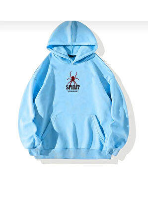 kapüşonlu oversize unisex sweatşhirt