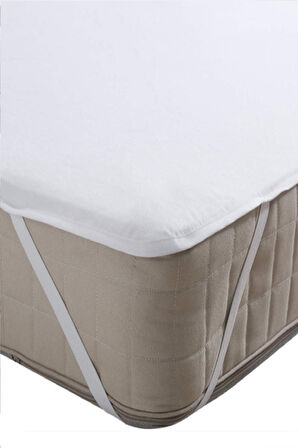 Bebesi 90x100 Cm Alez Sıvı Geçirmez Bebe Alezi Çok Amaçlı Pamuk Kumaş Köşe Lastikli