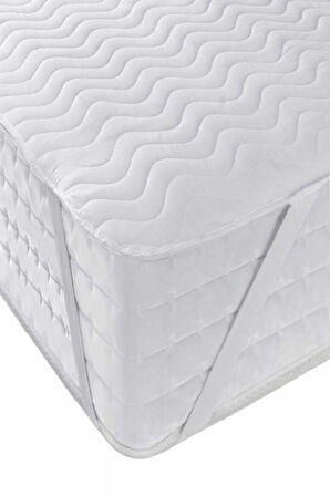 Bebesi Yatak Koruyucu Kapitoneli 100x200 Cm Tek Kişilik Çarşaf Köşe Lastikli