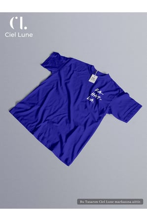 Nevermind Unisex Be Calm Oversize Tişört