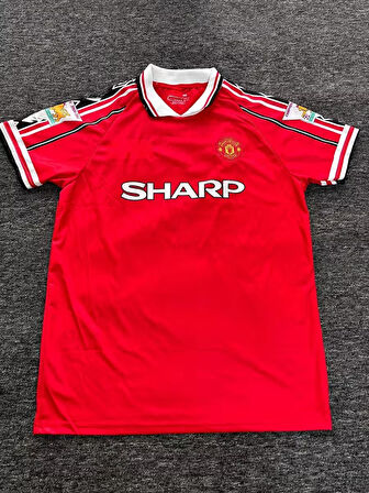 Beckham 7 UNITED 1998/00 Sezon Nostalji Kısa Kol Yakalı Forması