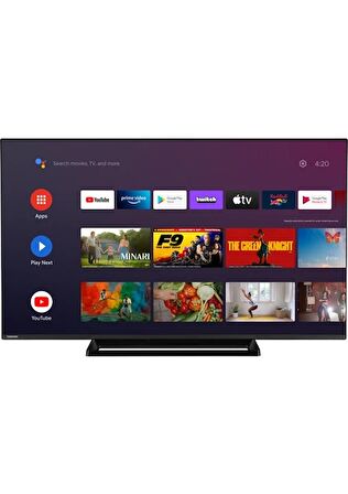 Toshiba 55UA3E63DT 55" 139 Ekran Uydu Alıcılı 4K Ultra HD Android Smart LED TV