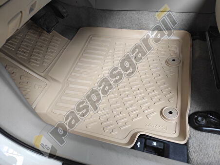 Kaiser Toyota Corolla BEJ 3D Havuzlu Paspas, 2007-2013