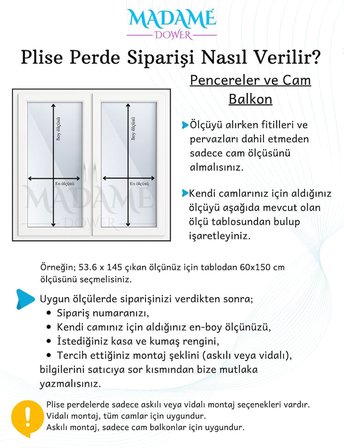 Bej Plise Perde Katlanır Cam Balkon Perdesi - Ofis Perdesi - Mutfak Perdesi