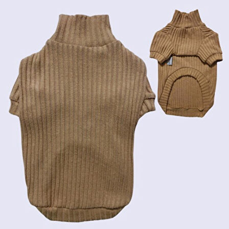Gedyco Bej Basic Küçük Irk Köpek Sweatshirtü