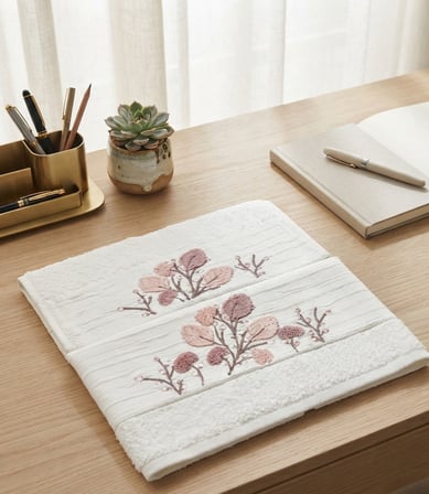 Beliz Süzene Bambu Bürümcük Analı Kızlı Havlu Seti (1 Adet 30x50 cm ve 1 Adet 50x90 cm ) %70 Bambu %30 Pamuk