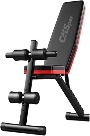 CKSpor Multiposition ve Biceps Combo Bench – Ayarlanabilir Çok Fonksiyonlu Ağırlık Sehpası CKS-200