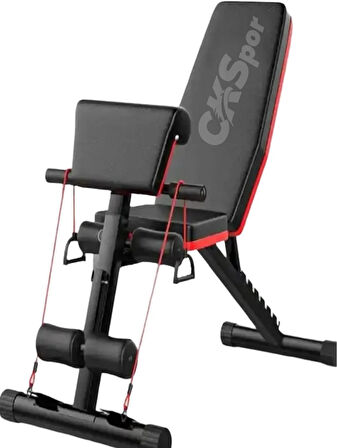 CKSpor Multiposition ve Biceps Combo Bench – Ayarlanabilir Çok Fonksiyonlu Ağırlık Sehpası CKS-200