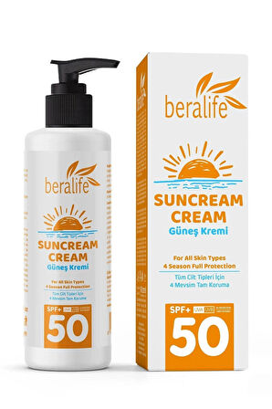 Güneş Kremi - Spf 50 Dört Mevsim Tam Korumalı Güneş Kremi