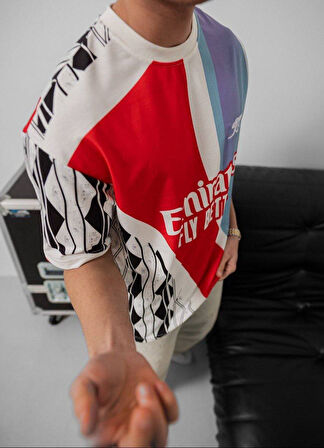 OVERSIZE ARSENAL %100 PENYE TİŞÖRT - KALİTELİ COMPACT PENYE TSHIRT