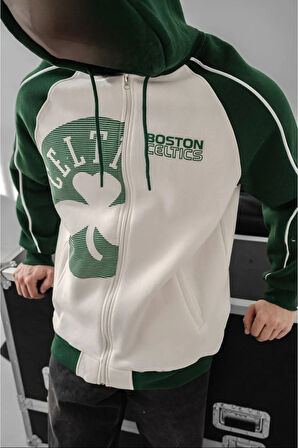 CELTIC BOSTON KAPÜŞONLU SWEAT HIRKA KALİTELİ KIŞLIK