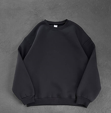 OVERSIZE ŞARDONLU SWEAT - KALİTELİ SWEATSHIRT ŞARDONLU PAMUKLU