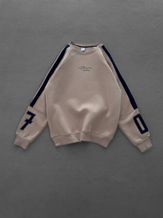 CHAMPIONS 5 YILDIZ 7 NUMARA SWEATSHIRT - OVERSIZE ŞARDONLU SWEAT