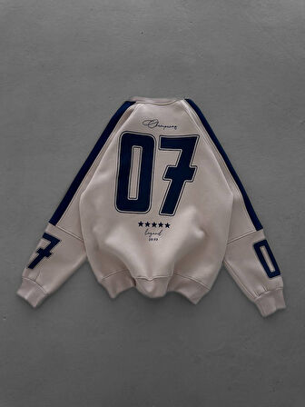 CHAMPIONS 5 YILDIZ 7 NUMARA SWEATSHIRT - OVERSIZE ŞARDONLU SWEAT