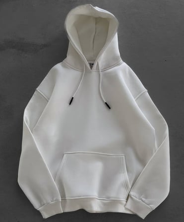 OVERSIZE KALİTE KAPÜŞONLU SWEATSHIRT - %100 KOMPAKT PENYE ŞARDONLU SWEATSHIRT