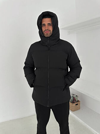 ŞİŞME MONT KAPÜŞONLU ve CEPLİ KALİTELİ