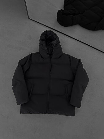 ŞİŞME MONT KAPÜŞONLU ve CEPLİ KALİTELİ