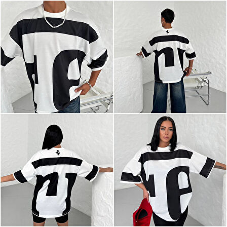 KALİTELİ OVERSIZE TİŞÖRT - FERRA AT RENKLİ T-SHIRT
