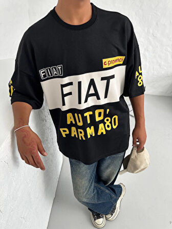OVERSIZE FIAT AUTO PARMA 80 PROVENCI TİŞÖRT - FIAT DOĞAN SLX TSHIRT
