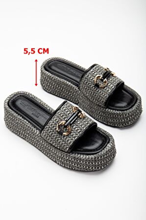 Suins Berny Kadın Taşlı Tokalı Terlik