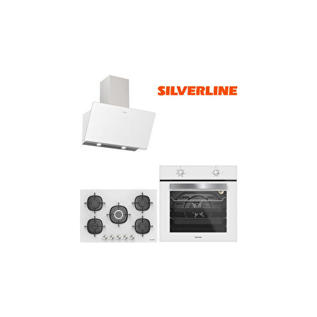 Silverline 3'lü Ankastre Set (BO6501W01-3457 SOHO-CS5622W01)