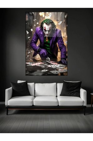 Joker Cam Tablo Ev Dekorasyon,balkon Dekorasyonu,dekoratif,duvar Tablo,mutfak Tablo