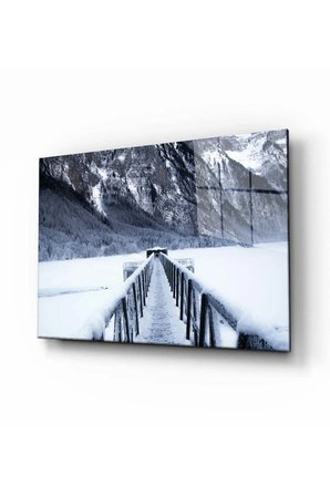 Doğa Manzara Cam Tablo 4mm Dayanıklı Temperli Cam