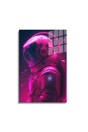 Space/Uzay Yapay Zeka Özel Tasarım Cam Tablo Ofis, Mutfak Çocuk Odası, Salon 69