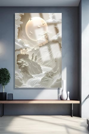 Ultra Yüksek Çözünürlüklü Cam Harika Tasarım Tablosu Kırılmaz Cam Tablo Ev, Salon, Hediyesi
