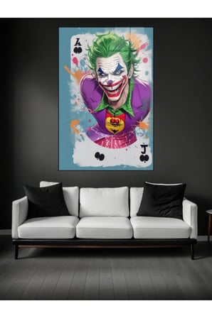 Joker Cam Tablo Ev Dekorasyon,balkon Dekorasyonu,dekoratif,duvar Tablo,mutfak Tablo