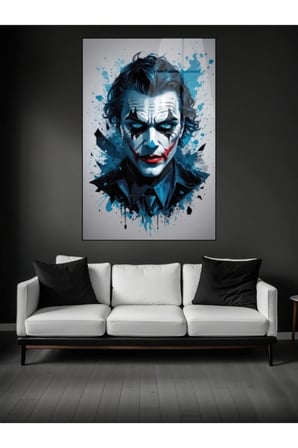 Joker Cam Tablo Ev Dekorasyon,balkon Dekorasyonu,dekoratif,duvar Tablo,mutfak Tablo