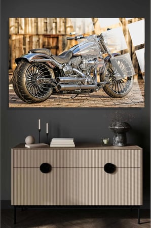 motosiklet 4mm Lüks Kırılmaz Temperli Yüksek Çözünürlüklü Cam Tablo