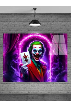 Joker Cam Tablo Ev Dekorasyon,balkon Dekorasyonu,dekoratif,duvar Tablo,mutfak Tablo