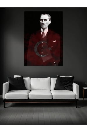 MUSTAFA KEMAL ATATÜRK CAM TABLO