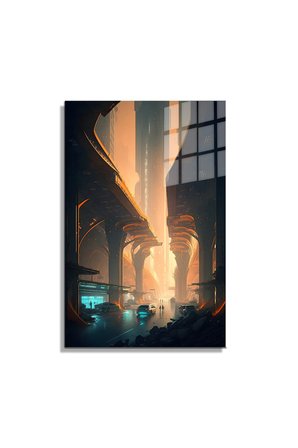 Space/Uzay Yapay Zeka Özel Tasarım Cam Tablo Ofis, Mutfak Çocuk Odası, Salon 191
