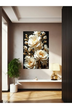Çiçek Cam Tablosu Ev Dekorasyon,balkon Dekorasyonu,dekoratif,duvar Tablo,mutfak Tablo,hediyelik