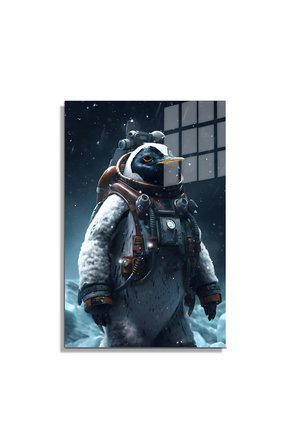 Space/Uzay Yapay Zeka Özel Tasarım Cam Tablo Ofis, Mutfak Çocuk Odası, Salon 70