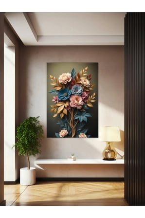 Çiçek Cam Tablosu Ev Dekorasyon,balkon Dekorasyonu,dekoratif,duvar Tablo,mutfak Tablo,hediyelik