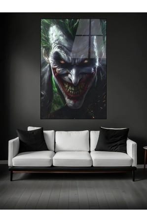 Joker Cam Tablo Ev Dekorasyon,balkon Dekorasyonu,dekoratif,duvar Tablo,mutfak Tablo