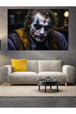 Joker Cam Tablo Ev Dekorasyon,balkon Dekorasyonu,dekoratif,duvar Tablo,mutfak Tablo