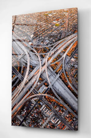 Los Angeles Cam Tablo, Dekoratif Cam Tablo