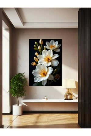 Çiçek Cam Tablosu Ev Dekorasyon,balkon Dekorasyonu,dekoratif,duvar Tablo,mutfak Tablo,hediyelik