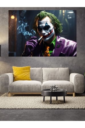 Joker Cam Tablo Ev Dekorasyon,balkon Dekorasyonu,dekoratif,duvar Tablo,mutfak Tablo
