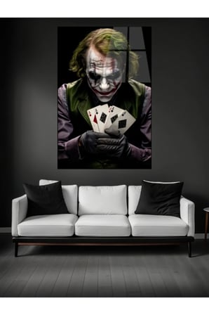 Joker Cam Tablo Ev Dekorasyon,balkon Dekorasyonu,dekoratif,duvar Tablo,mutfak Tablo