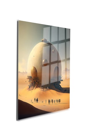 Space/Uzay Yapay Zeka Özel Tasarım Cam Tablo Ofis, Mutfak Çocuk Odası, Salon 215