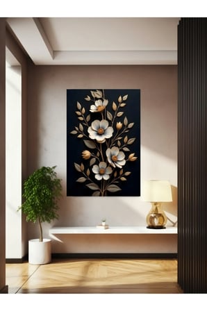 Çiçek Cam Tablosu Ev Dekorasyon,balkon Dekorasyonu,dekoratif,duvar Tablo,mutfak Tablo,hediyelik