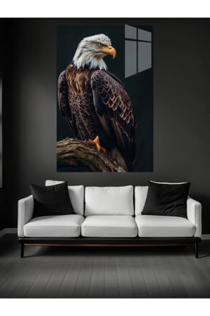 Kartal Cam Tablo Ev Dekorasyon,balkon Dekorasyonu,dekoratif,duvar Tablo,mutfak Tablo